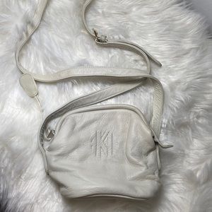 Anne Klein II Vintage white leather purse